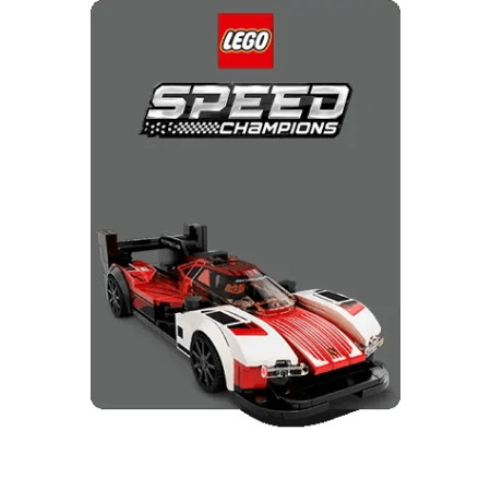 Mit LEGO Speed Champions kann man sich...