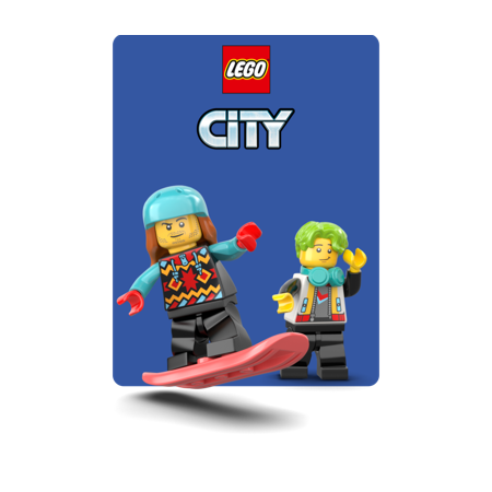 Mit den LEGO® City Spielsets können junge...