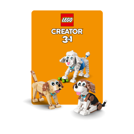 LEGO® Creator 3in1 Sets regen zu fantasievollem...