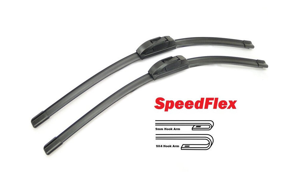 Scheibenwischer Set Satz Flachbalken für Audi Coupe B3 
