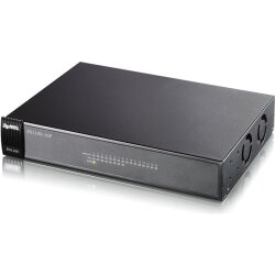 ZyXEL - ES1100-16P - 16 Ports mit 10/100 Mbps - Ethernet Switch