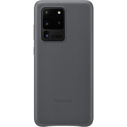Samsung Leather Cover EF-VG988 für Galaxy S20 Ultra, Gray