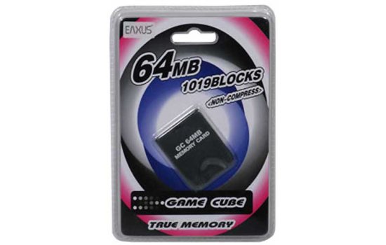 Nintendo WiiMemory Card 64MB (1019 Block) nur für Game Cube Spiele