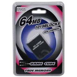 Nintendo WiiMemory Card 64MB (1019 Block) nur für Game Cube Spiele