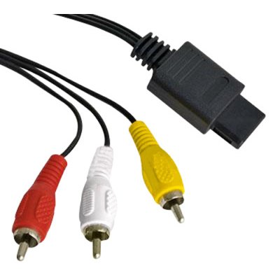 Multi AV Chinch Kabel N64, SNES, GC