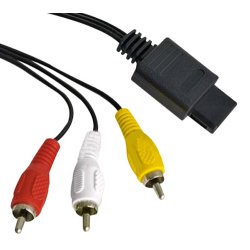 Multi AV Chinch Kabel N64, SNES, GC
