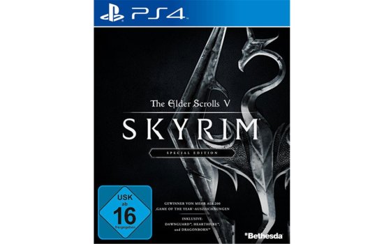 Skyrim PS4 Playstation 4 S.E. inkl 3 DLC The Elder Scrolls