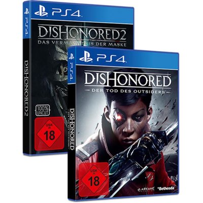 Dishonored 2 PACK PS4 Playstation 4 Tod des Outsiders +...