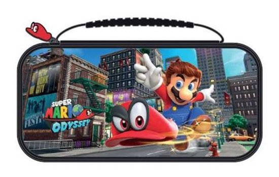 Switch Travel Case Mario Odyssey NNS58 offiziell lizenziert