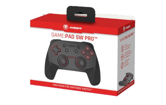 Switch Controller Bluetooth SNAKEBYTE Game:Pad SW Pro