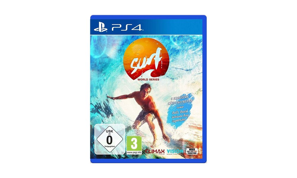 Surf World Series PS4 Playstation 4 box