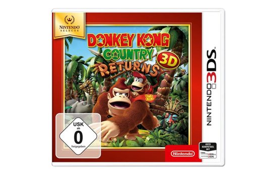 Donkey Kong Country Returns 3D Nintendo 3DS SELEC TS