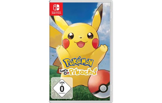 Pokemon Lets Go Pikachu Spiel für Nintendo Switch