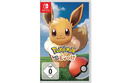 Pokemon Lets Go Evoli Spiel für Nintendo Switch