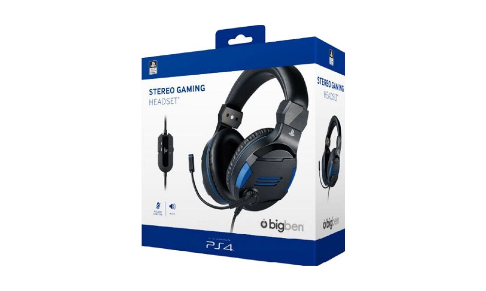 PS4 Headset Stereo V3 BIGBEN offizielle Playstation Lizenz