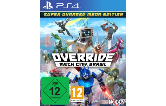 Override: Mech City Brawl PS4 Playstation 4 S.C. Super Charged Mega Edition