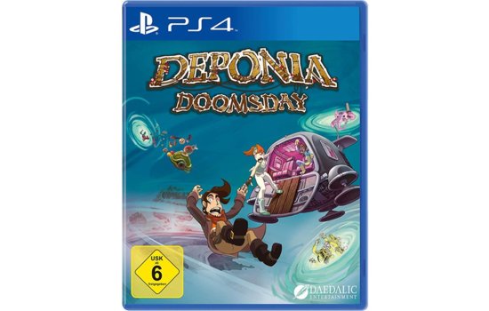 Deponia PS4 Playstation 4 Doomsday