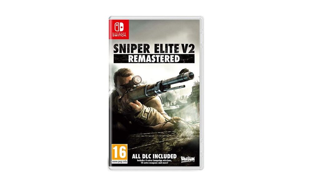 Sniper Elite V2 Remastered Switch UK box