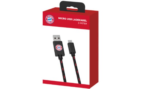 PS4 USB Ladekabel Bayern München Micro USB 3m