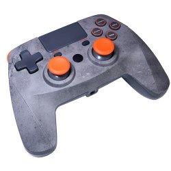 PS4 Controller Game:Pad 4S wirel. rock Snakebyte Bluetooth grey-orange