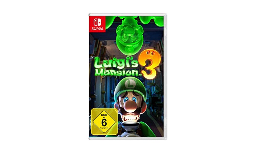 Luigis Mansion 3 Switch box