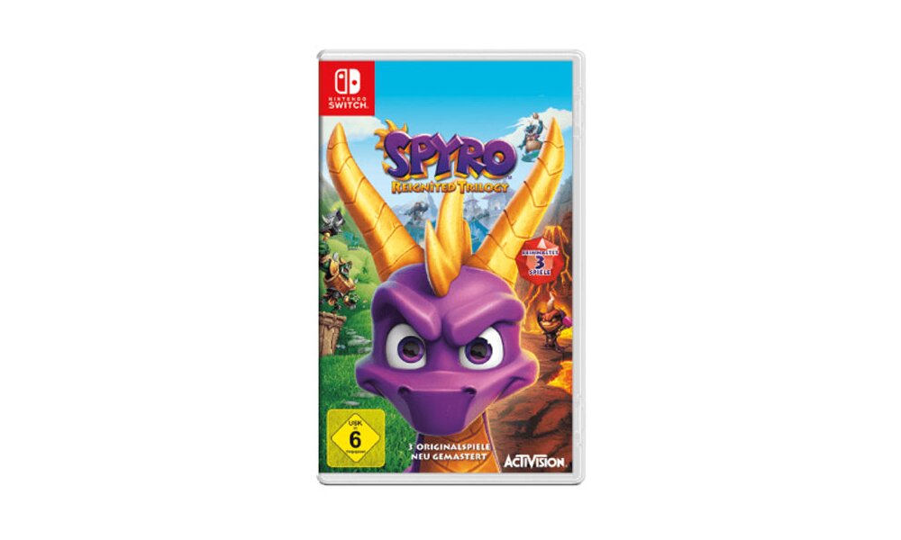Spyro Reignited Trilogy Switch box