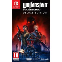 Wolfenstein 2 Youngblood Spiel für Nintendo Switch UK Deluxe Edition - INTERNATIONAL VERSION NUR ENGLISCH !! - Code in a Box