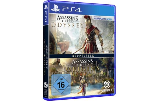 AC Doppelpack Odyssey + Origins PS4 Playstation 4 Assassins Creed