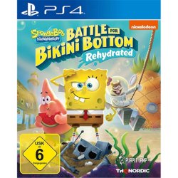 SpongeBob BFBB Rehydrated PS4 Playstation 4 Battle for Bikini Bottom