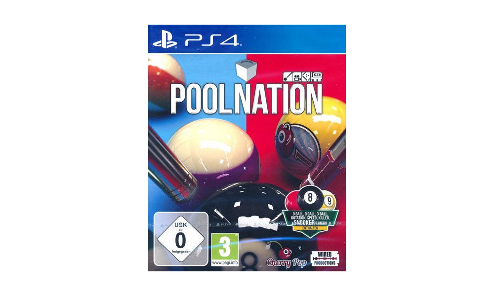 Pool Nation Spiel für PS4 - NEU & OVP
