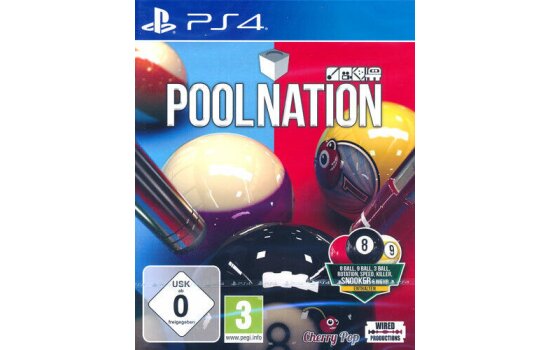 Pool Nation Spiel für PS4 - NEU & OVP