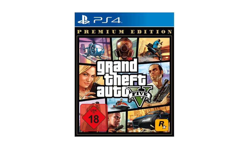 GTA 5 Premium Spiel für PS4 - NEU & box