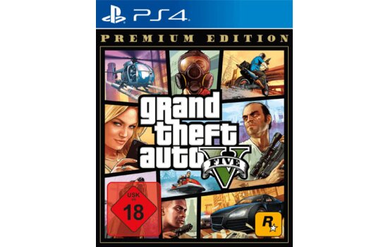 GTA 5 PS4 Playstation 4 Premium