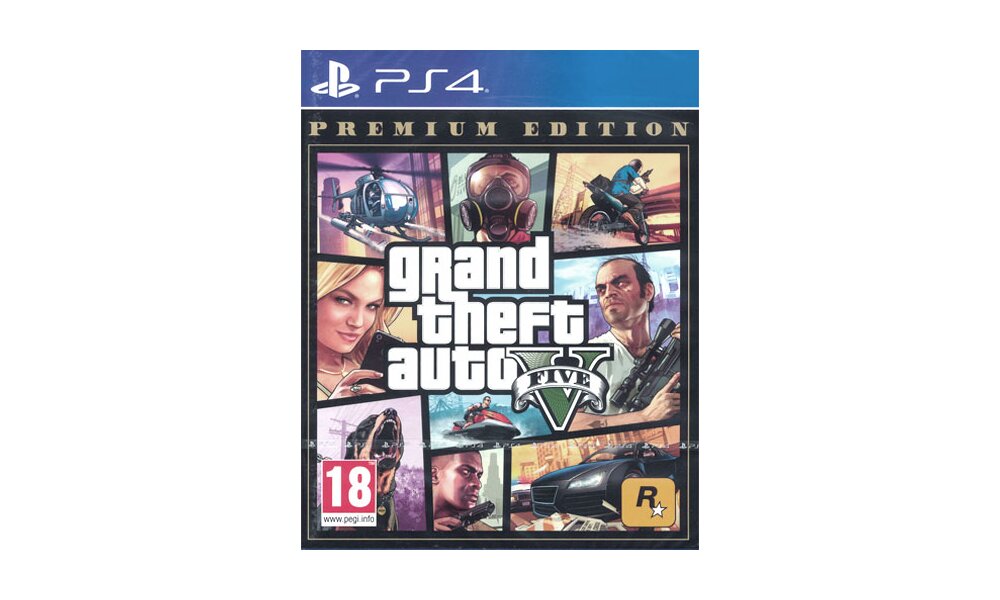 GTA 5 Premium AT Spiel für PS4 - NE box