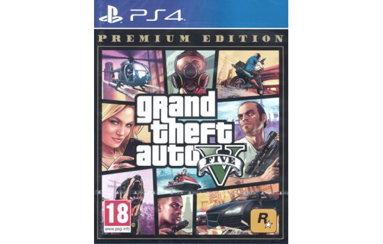 GTA 5 PS4 Playstation 4 Premium AT - NEU & OVP