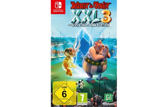 Asterix & Obelix XXL3 Spiel für Nintendo Switch Standard Kristall-Hinkelstein