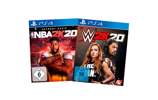 2k20 Sportsbundle PS4 Playstation 4 WWE + NBA 2k20