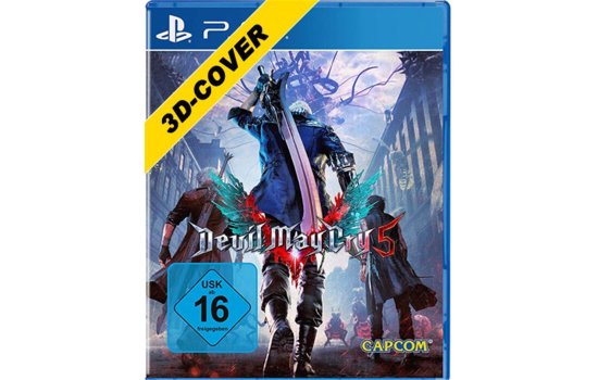 Devil May Cry 5 PS4 Playstation 4 3D Cover