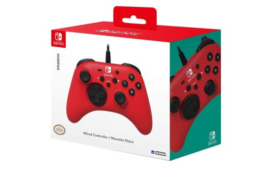Switch Controller Horipad Red