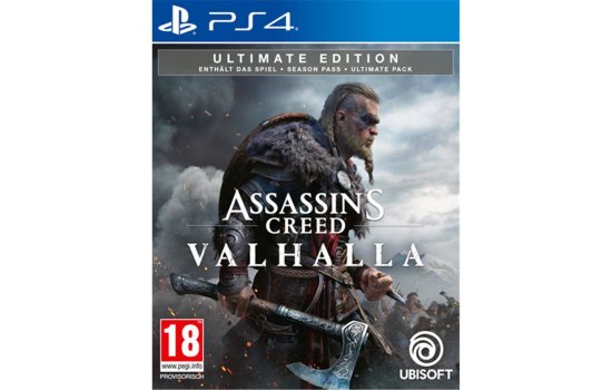 AC Valhalla PS4 Playstation 4 Ultimate Edition AT Assassins Creed Valhalla