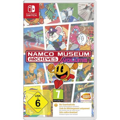 Namco Museum Archives Vol.1 Switch Code in a box