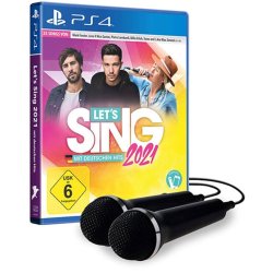 Lets Sing 2021 PS4 Playstation 4 incl 2 Mics mit deutschen Hits