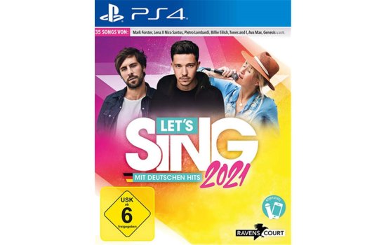 Lets Sing 2021 PS4 Playstation 4 mit deutschen Hits