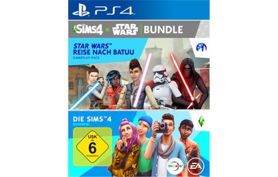 Sims 4 PS4 Playstation 4 + SW Reise n. Batuu Bdl Star Wars