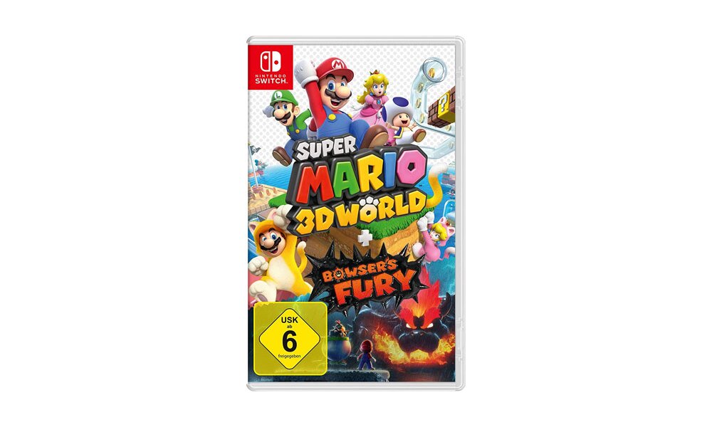 Super Mario 3D World Spiel für Nintendo Switch + Bowser