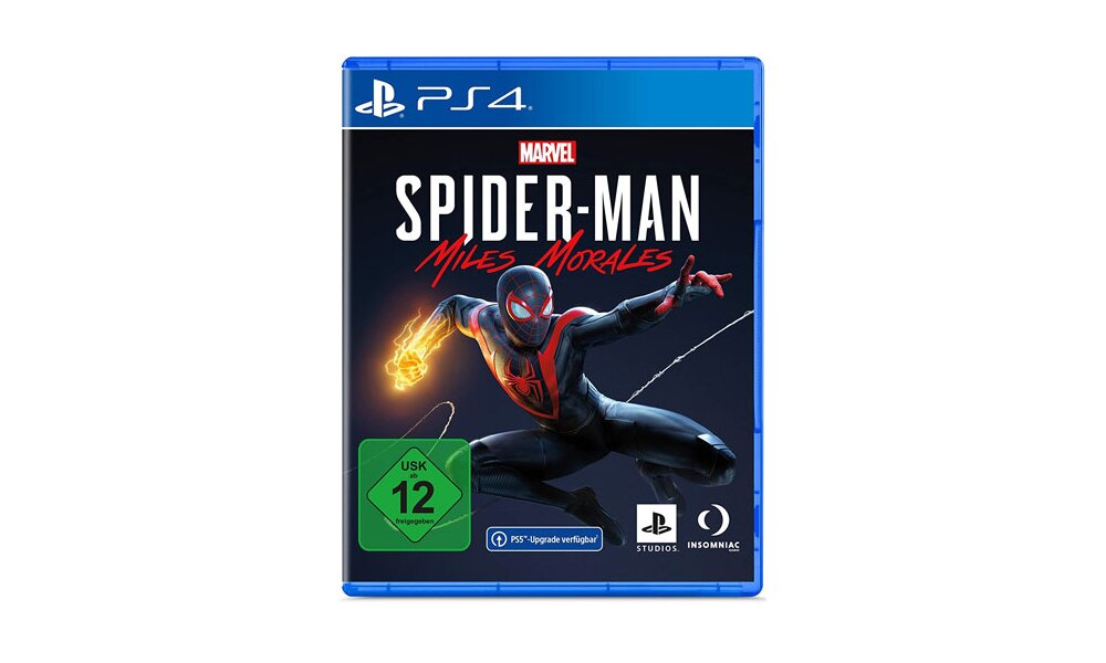 Spiderman Miles Morales Spiel für P box