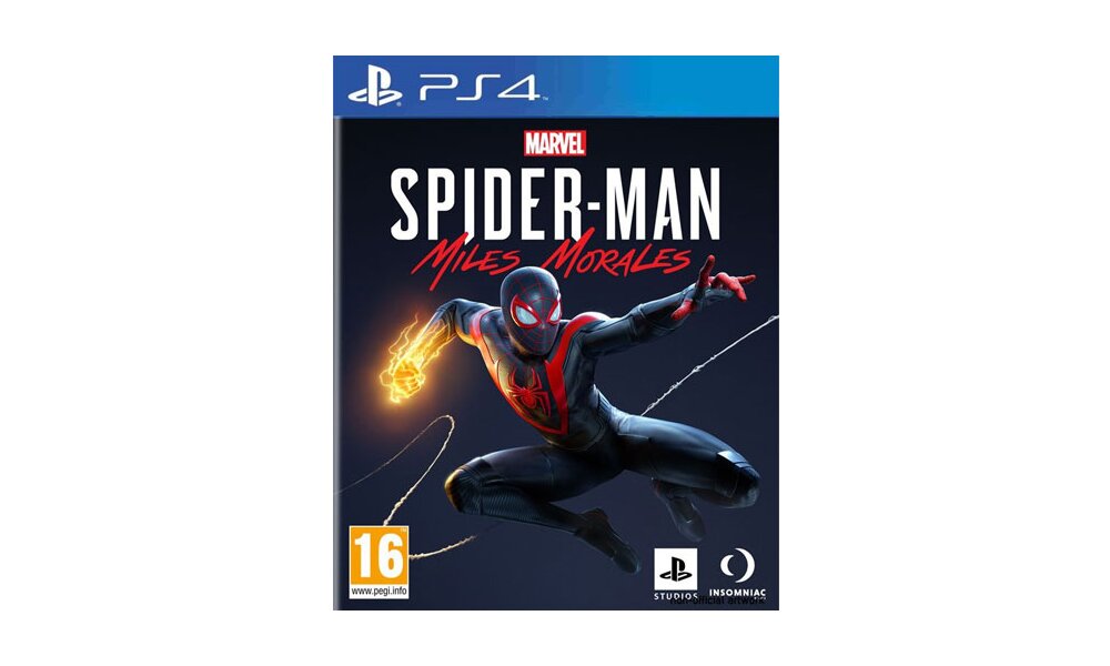 Spiderman Miles Morales Spiel für P box