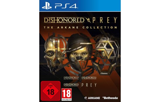 Arkane Collection Spiel für PS4 Dishonored + Prey USK+AT