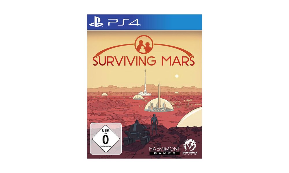 Surviving Mars Spiel für PS4 box