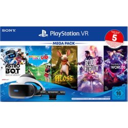 PS4 VR Mega Pack 3 + Kamera + 5 Games CUH-ZVR2